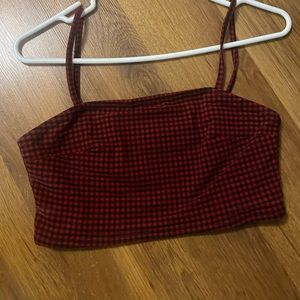 Crop tops from garage.